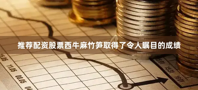 推荐配资股票西牛麻竹笋取得了令人瞩目的成绩